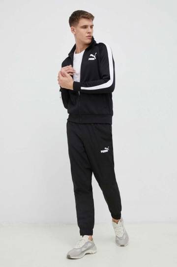 Кофта Puma мужская цвет чёрный однотонная 530094-01 Кофта Puma мужская цвет чёрный однотонная 530094-01