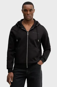 Мужское черное худи Черный S Karl Lagerfeld 561902.705007;990