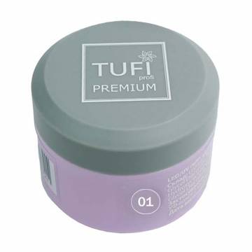 Гель для наращивания ногтей Tufi profi Premium UV/LED Gel, 01 White Crystal, 15 г Гель для наращивания ногтей Tufi profi Premium UV/LED Gel, 01 White Crystal, 15 г