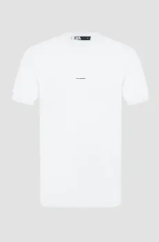 Мужская белая футболка Белый L Karl Lagerfeld 542221.755057;10