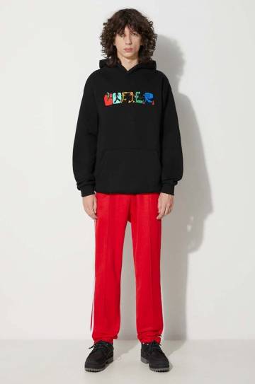 Кофта Butter Goods Zorched Pullover Hood мужская цвет чёрный с капюшоном с аппликацией BGQ3231802 Кофта Butter Goods Zorched Pullover Hood мужская цвет чёрный с капюшоном с аппликацией BGQ3231802