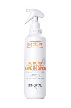 Уценка! Несмываемый спрей Immortal NYC Im Vegan Re-Bond Leave in Spray для глубокого восстановления поврежденных волос, 250 мл