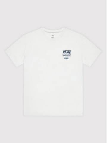 Vans Футболка SKATEISTAN VN0A5LHB Білий Regular Fit Vans Футболка SKATEISTAN VN0A5LHB Білий Regular Fit