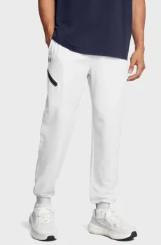 Мужские белые спортивные брюки UA Unstoppable Woven Jogger Белый XXL Under Armour 1388823-014