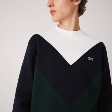 Lacoste толстовка чоловіча Colorblock з круглим вирізом Lacoste толстовка чоловіча Colorblock з круглим вирізом