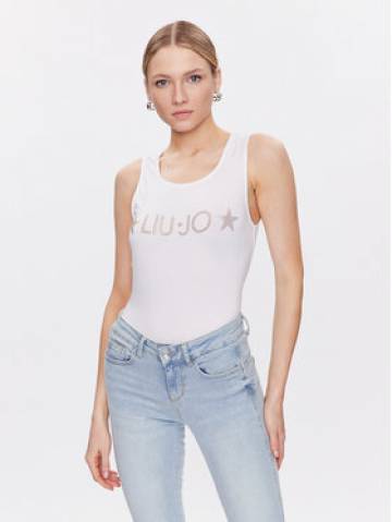Liu Jo Beachwear Топ VA3100 J5360 Білий Regular Fit Liu Jo Beachwear Топ VA3100 J5360 Білий Regular Fit