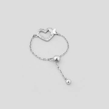 Серебряное кольцо Minimal 510525б Серебряное кольцо Minimal 510525б