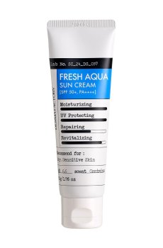 Увлажняющий солнцезащитный крем для лица Derma Factory Aqua Sun Cream, SPF 50+ PA++++, 50 мл