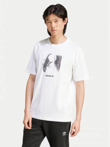 adidas Футболка Supply Street IY3430 Білий Regular Fit adidas Футболка Supply Street IY3430 Білий Regular Fit