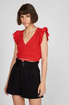 Женский красный топ Красный XS Tally Weijl SPUCODUMBO