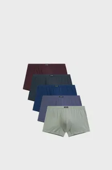 Мужские боксеры (5 шт) Разноцветный M Atlantic 5SMH-002