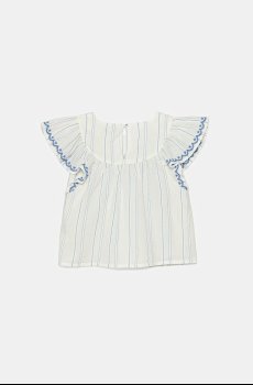 Детская хлопковая блузка United Colors of Benetton