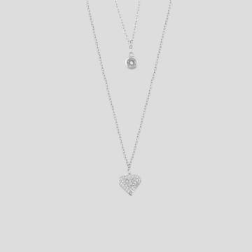 Серебряная подвеска Minimal 9560401б Серебряная подвеска Minimal 9560401б