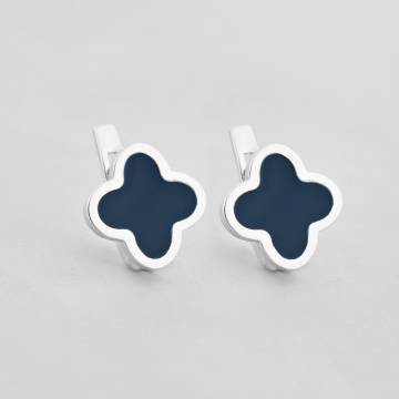 Серебряные серьги Minimal 1846/1-blue Серебряные серьги Minimal 1846/1-blue