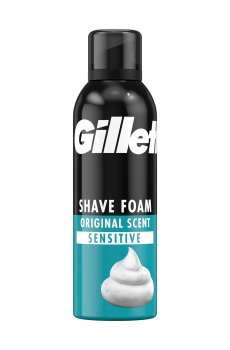 Пена для бритья Gillette Classic Sensitive, 200 мл
