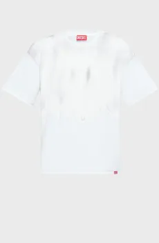 Мужская белая футболка T-LEONARD-IHBJ Белый L Diesel A21564 0TKCI