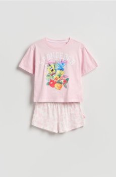 Reserved - GIRLS` PYJAMA - рожевий - 595JS-30X