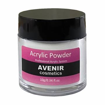 Акриловая пудра для ногтей Avenir Cosmetics Прозрачная, 10 г Акриловая пудра для ногтей Avenir Cosmetics Прозрачная, 10 г