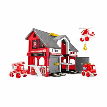Игровой набор Wader Play House Пожарная станция, от 3 лет (25410) Игровой набор Wader Play House Пожарная станция, от 3 лет (25410)