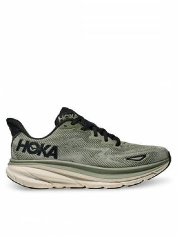 Hoka Взуття для бігу Clifton 9 1127895 Хакі Hoka Взуття для бігу Clifton 9 1127895 Хакі