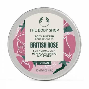 Баттер для тела The Body Shop British Rose Body Butter Британская роза, 50 мл