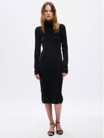 Gap Трикотажна сукня 814747-01 Чорний Slim Fit Gap Трикотажна сукня 814747-01 Чорний Slim Fit