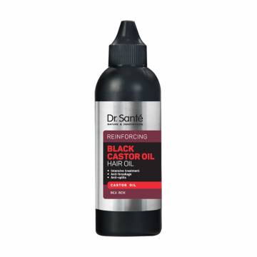 Масло для волос Dr. Sante Black Castor Oil Hair Интенсивное лечение, с касторовым маслом, 100 мл Масло для волос Dr. Sante Black Castor Oil Hair Интенсивное лечение, с касторовым маслом, 100 мл