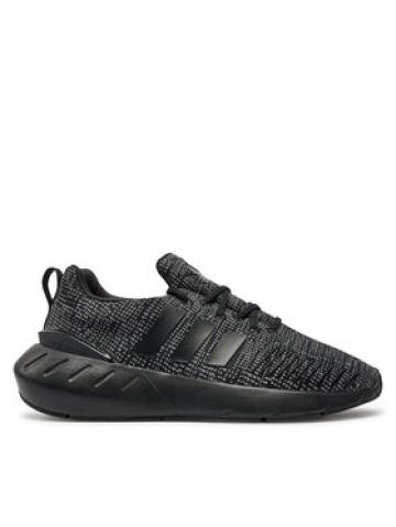adidas Снікерcи Swift Run 22 J GW8166 Чорний adidas Снікерcи Swift Run 22 J GW8166 Чорний