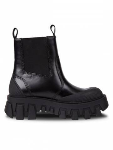 Tommy Jeans Челсі Tjw Chunky Chelsea Mix Material EN0EN02375 Чорний Tommy Jeans Челсі Tjw Chunky Chelsea Mix Material EN0EN02375 Чорний