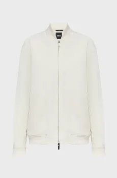 Мужской белый кардиган Белый 52 BOSS 50554155;131