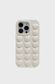 Женский белый чехол для iPhone 15 Pro Белый ONESIZE Bimba Y Lola 261BAFT05.24050