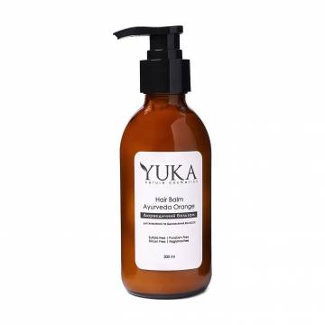 Аюрведический бальзам для волос Yuka Питание и восстановление, 200 мл Аюрведический бальзам для волос Yuka Питание и восстановление, 200 мл