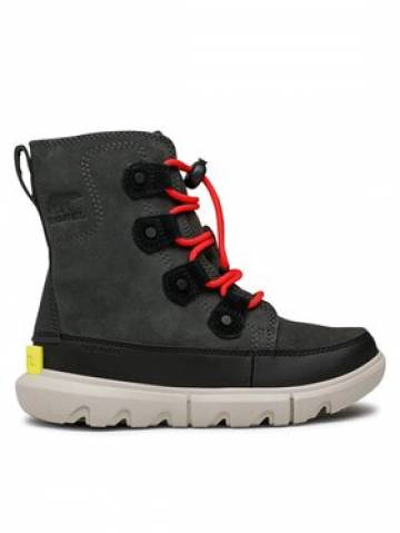Sorel Снігоходи Youth Sorel Explorer Lace Wp NY4897-093 Чорний Sorel Снігоходи Youth Sorel Explorer Lace Wp NY4897-093 Чорний