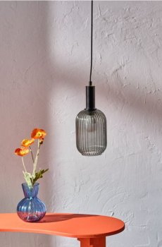 Настільна лампа - темно-сірий