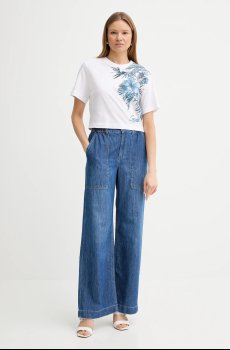 Хлопковая футболка Guess