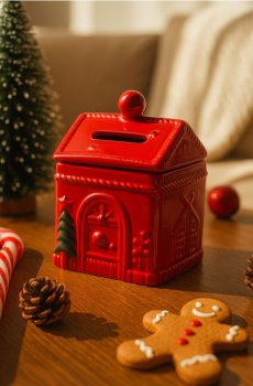 Різдвяна прикраса - червоний