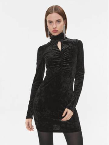 Patrizia Pepe Коктейльна сукня 2A2613/J050-K103 Чорний Slim Fit Patrizia Pepe Коктейльна сукня 2A2613/J050-K103 Чорний Slim Fit