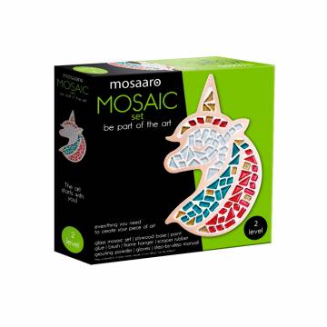 Набір скляної мозаїки Mosaaro Кришталеве скло Єдиноріг (MA2002) Набір скляної мозаїки Mosaaro Кришталеве скло Єдиноріг (MA2002)