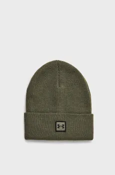 Мужская зеленая шапка UA Halftime Cuff-WHT Зеленый ONESIZE Under Armour 1373155-390