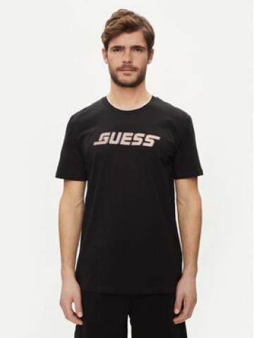 Guess Футболка Egbert Z4GI11 I3Z14 Чорний Regular Fit Guess Футболка Egbert Z4GI11 I3Z14 Чорний Regular Fit