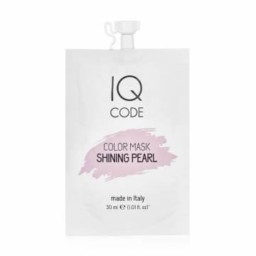 Тонирующая маска для волос IQ code Color Mask Сияющий жемчужный (Shining Pearl), 30 мл Тонирующая маска для волос IQ code Color Mask Сияющий жемчужный (Shining Pearl), 30 мл