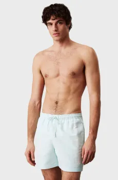 Мужские мятные плавательные шорты Ментоловый S Calvin Klein KM0KM01092