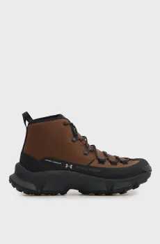 Мужские коричневые кожаные ботинки Charged Expanse Mid Коричневый 10 Under Armour 6010410-230