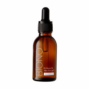 Интенсивно увлажняющая сыворотка для лица Biono B-Glucan & Aloe Vera Gel Face Serum, 30 мл Интенсивно увлажняющая сыворотка для лица Biono B-Glucan & Aloe Vera Gel Face Serum, 30 мл