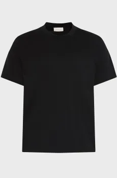 Мужская черная футболка JERSEY EASY MONOGRAM Черный XL Calvin Klein Jeans LV04RG220G