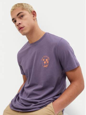 Gap Футболка 624814-01 Фіолетовий Regular Fit Gap Футболка 624814-01 Фіолетовий Regular Fit