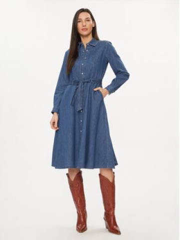 United Colors Of Benetton Джинсова сукня 4RZKDV07A Голубий Regular Fit United Colors Of Benetton Джинсова сукня 4RZKDV07A Голубий Regular Fit