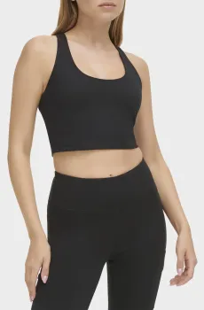 Женский черный топ Черный L DKNY DP4T9610