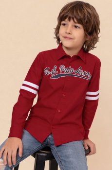 U.S. Polo Assn. Kids Boys Casual Shirt