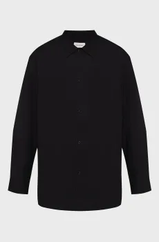 Мужская черная рубашка RIPSTOP RELAXED Черный S Calvin Klein Jeans LV04RC129G